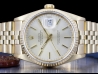Rolex|Datejust 36 Jubilee Gold Silver Lining Dial - Rolex Guarantee|16238
